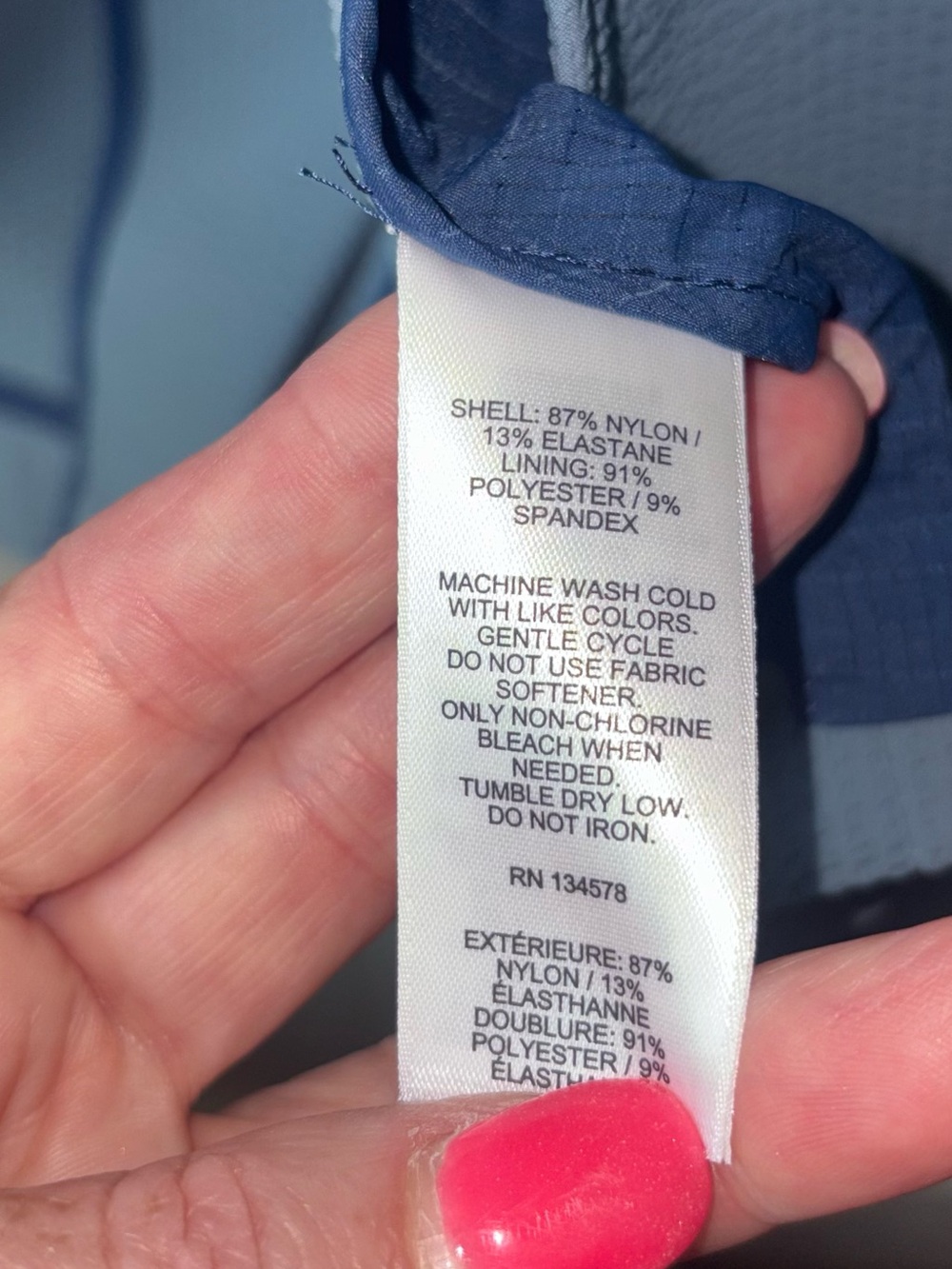 NWT Vineyard Vines On-The-Go Seersucker Blazer Blue Mirage 38L Performance Navy - Picture 10 of 10